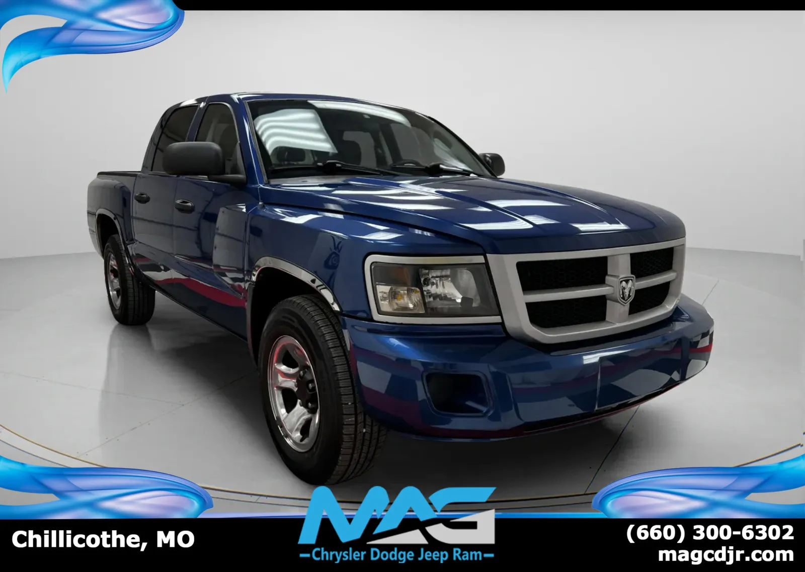 Blue 2011 Ram Dakota Bighorn/Lonestar for sale in Chillicothe, MO