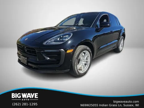 Black 2022 Porsche Macan Sport Utility 4D for sale in Sussex, WI