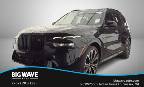 Black 2023 BMW X7 M60i Sport Utility 4D for sale in Sussex, WI