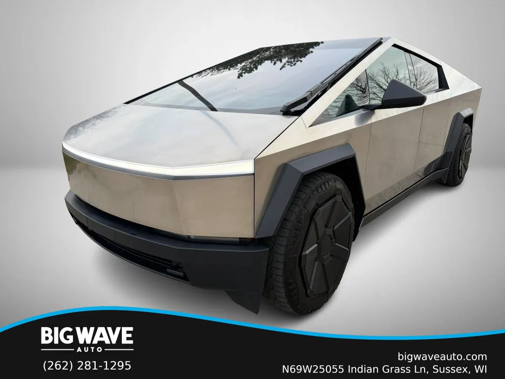 Silver 2024 Tesla Cybertruck All-Wheel Drive Pickup 4D 6 ft for sale in Sussex, WI