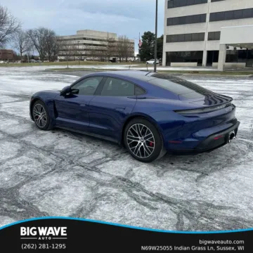 Another view of 2021 Porsche Taycan 4S Sedan 4D for sale in Sussex, WI at Big Wave Auto