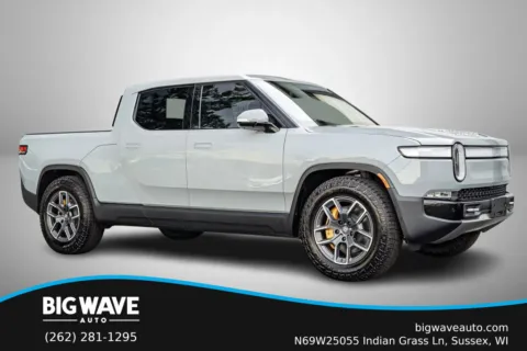 Gray 2023 Rivian R1T Adventure Pickup 4D 4 1/2 ft for sale in Sussex, WI