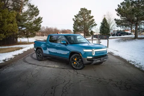 Blue 2023 Rivian R1T Adventure for sale in Sussex, WI