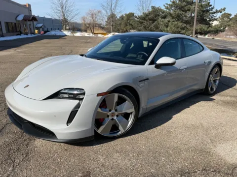 Gray 2021 Porsche Taycan 4S for sale in Sussex, WI