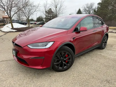 Red 2023 Tesla Model X Plaid for sale in Sussex, WI