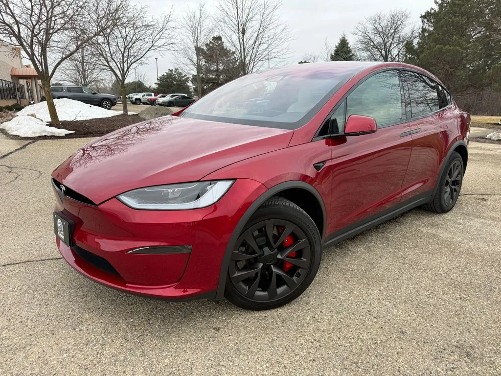 Red 2023 Tesla Model X Plaid for sale in Sussex, WI