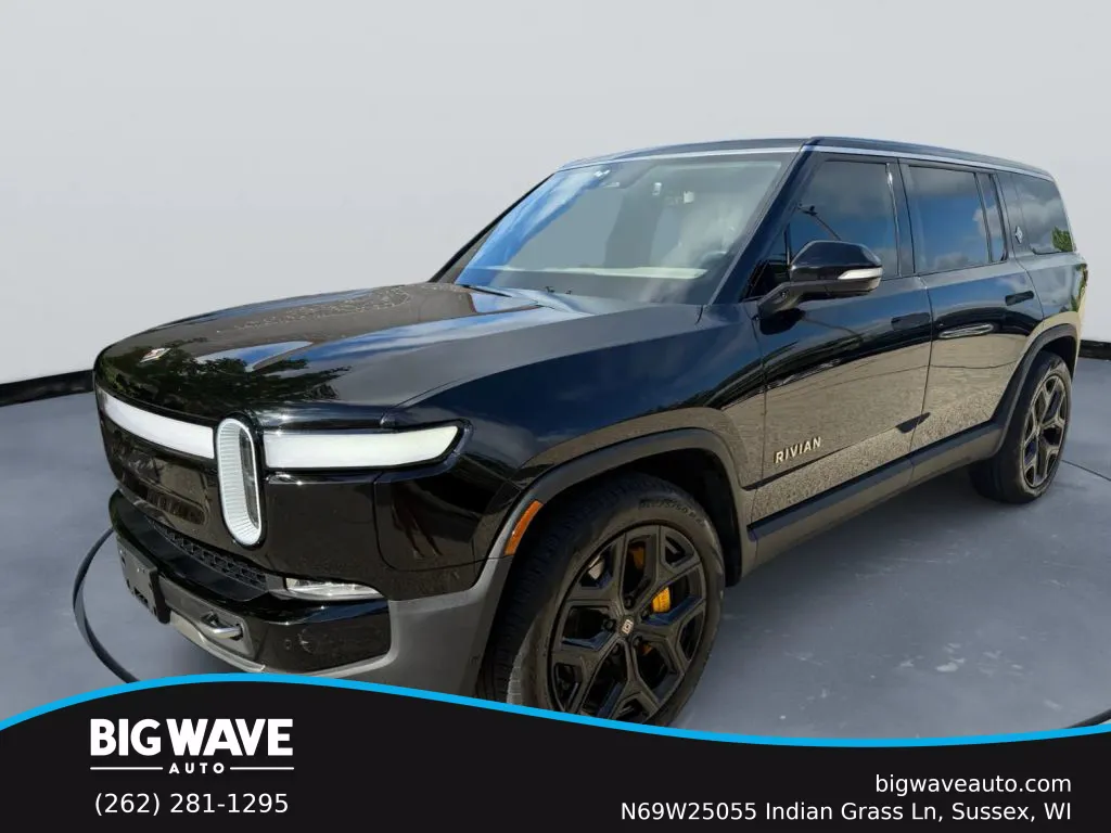 Black 2023 Rivian R1S Adventure Sport Utility 4D for sale in Sussex, WI