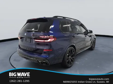 Another view of 2025 BMW X7 M60i Sport Utility 4D for sale in Sussex, WI at Big Wave Auto