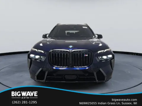 Photos of 2025 BMW X7 M60i Sport Utility 4D for sale in Sussex, WI at Big Wave Auto