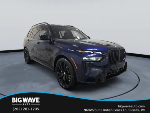 Blue 2025 BMW X7 M60i Sport Utility 4D for sale in Sussex, WI
