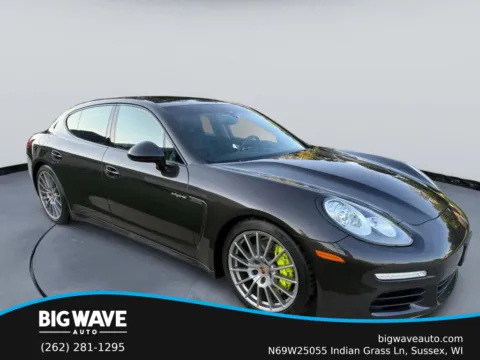 Gray 2014 Porsche Panamera S E-Hybrid Sedan 4D for sale in Sussex, WI