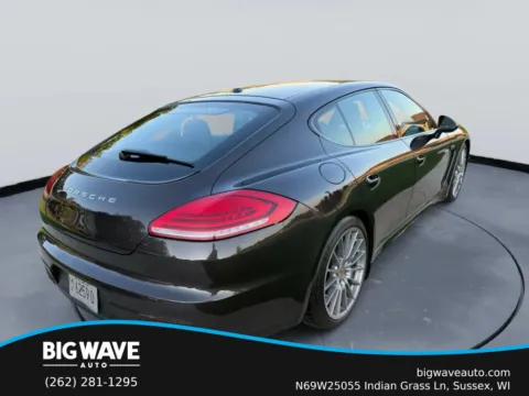 Another view of 2014 Porsche Panamera S E-Hybrid Sedan 4D for sale in Sussex, WI at Big Wave Auto