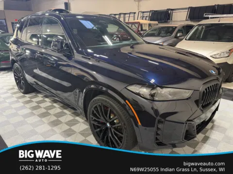 Black 2025 BMW X5 xDrive40i Sport Utility 4D for sale in Sussex, WI