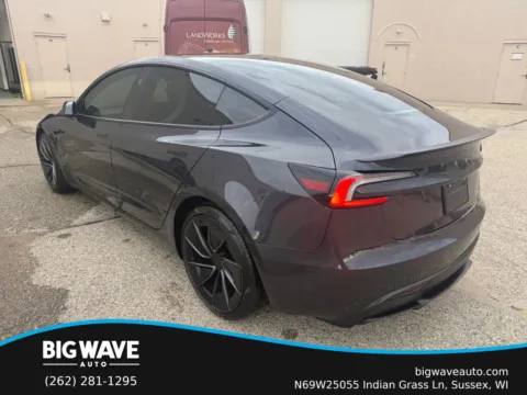 Another view of 2024 TESLA MODEL 3 PERFORMANCE AWD SEDAN ELECTRIC for sale in Sussex, WI at Big Wave Auto