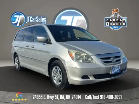 Silver 2005 Honda Odyssey EX Minivan 4D for sale in Broken Arrow, OK