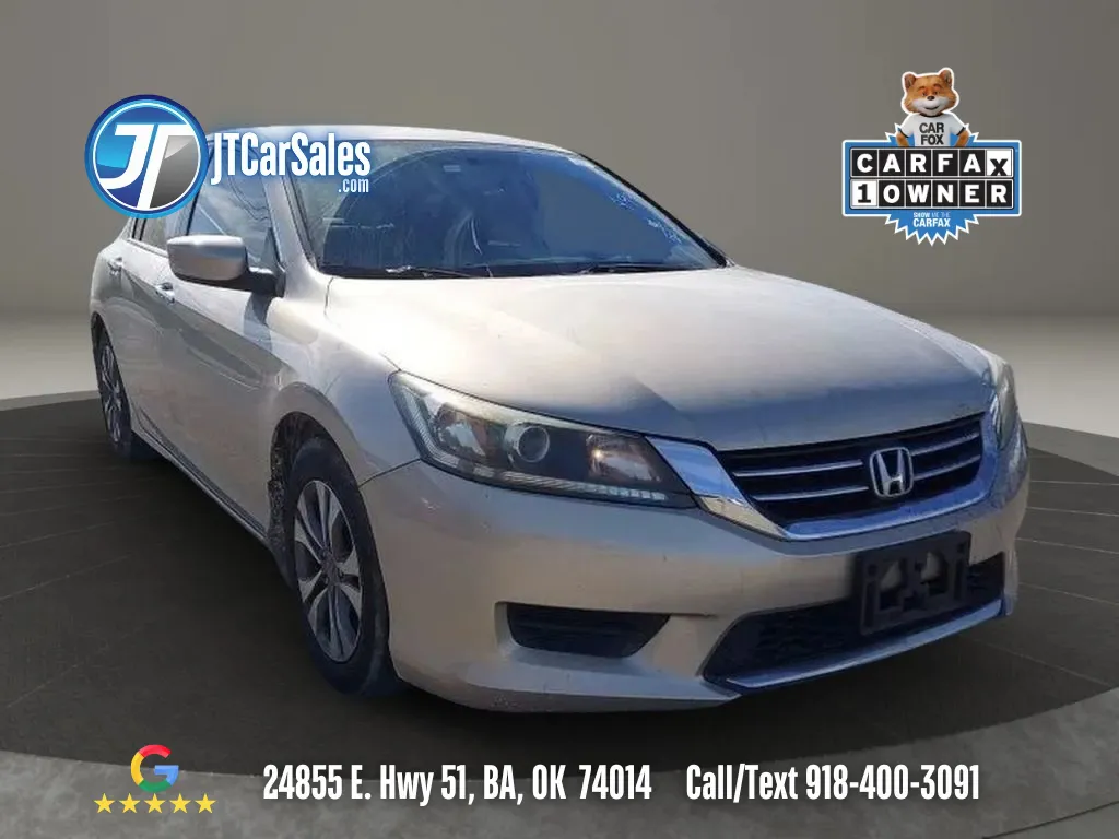 Gold 2015 Honda Accord LX Sedan 4D for sale in Broken Arrow, OK