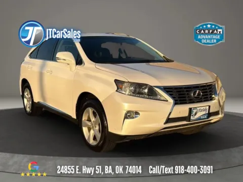 White 2013 Lexus RX 350 Sport Utility 4D for sale in Broken Arrow, OK