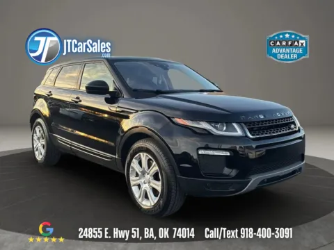 Black 2018 Land Rover Range Rover Evoque SE Premium Sport Utility 4D for sale in Broken Arrow, OK