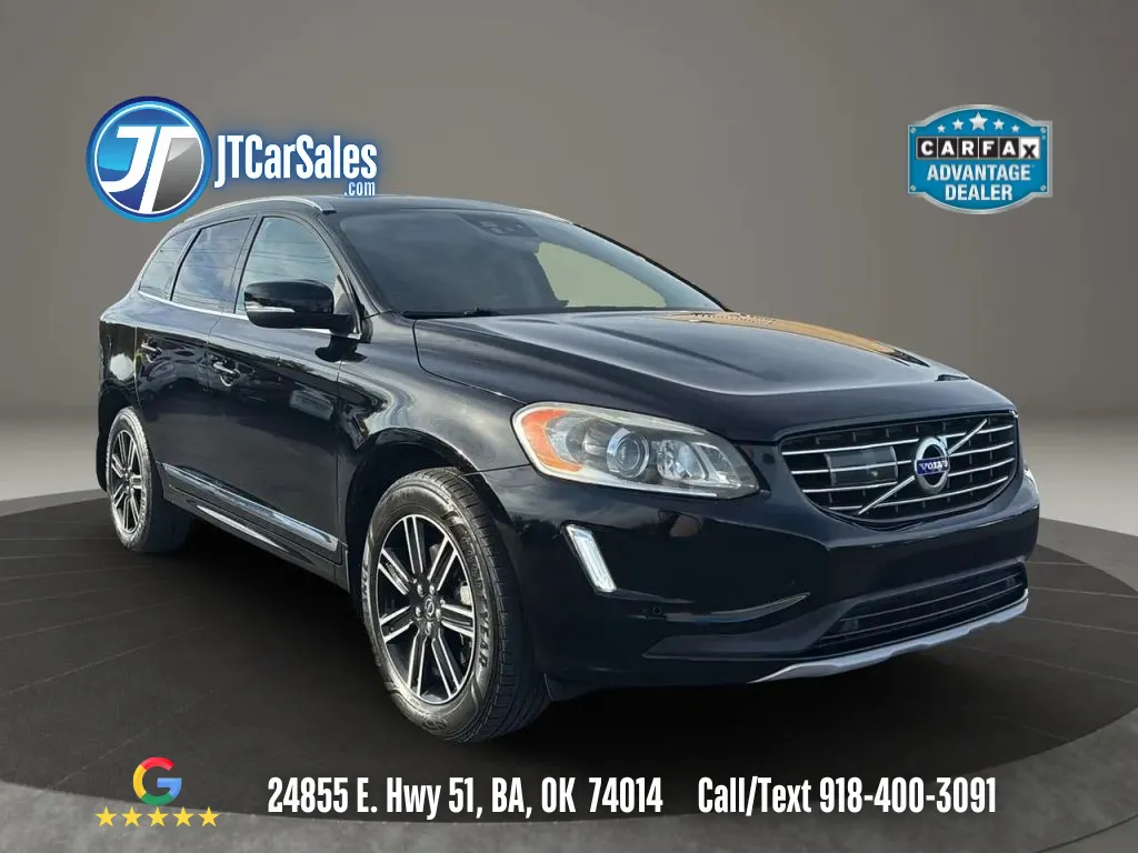 Black 2016 Volvo XC60 T6 Drive-E Platinum Sport Utility 4D for sale in Broken Arrow, OK