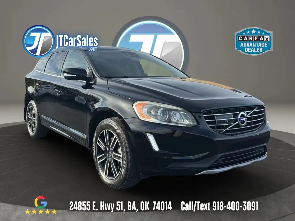 Black 2016 Volvo XC60 T6 Drive-E Platinum Sport Utility 4D for sale in Broken Arrow, OK