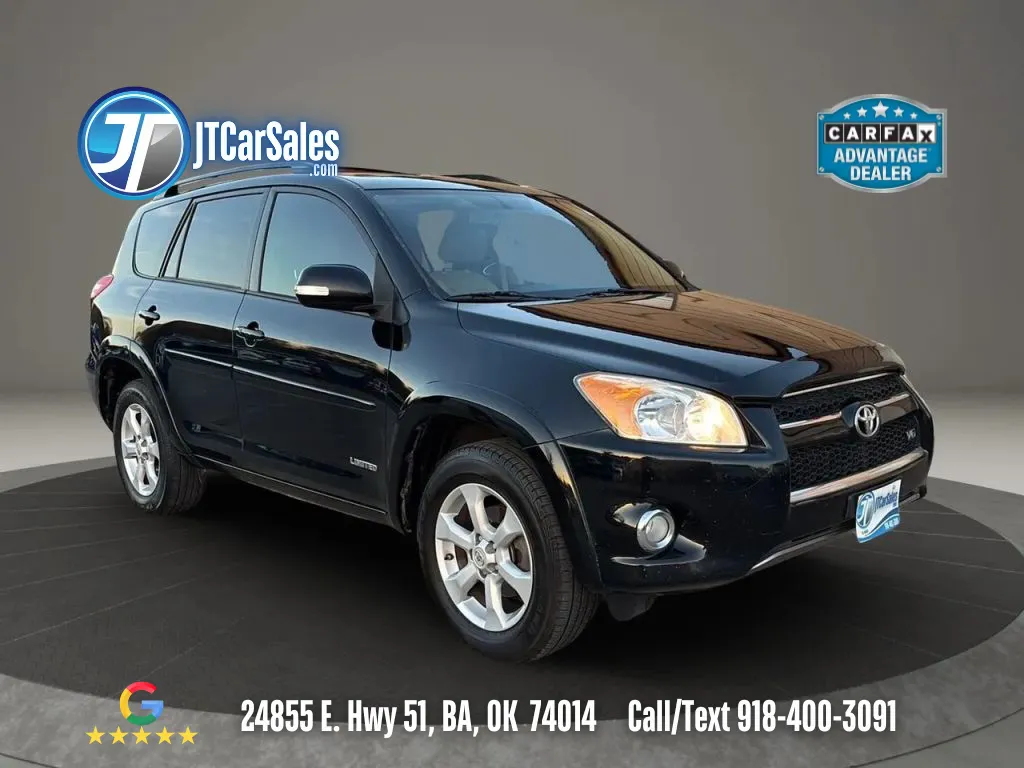 Black 2012 Toyota RAV4 Limited Sport Utility 4D for sale in Broken Arrow, OK