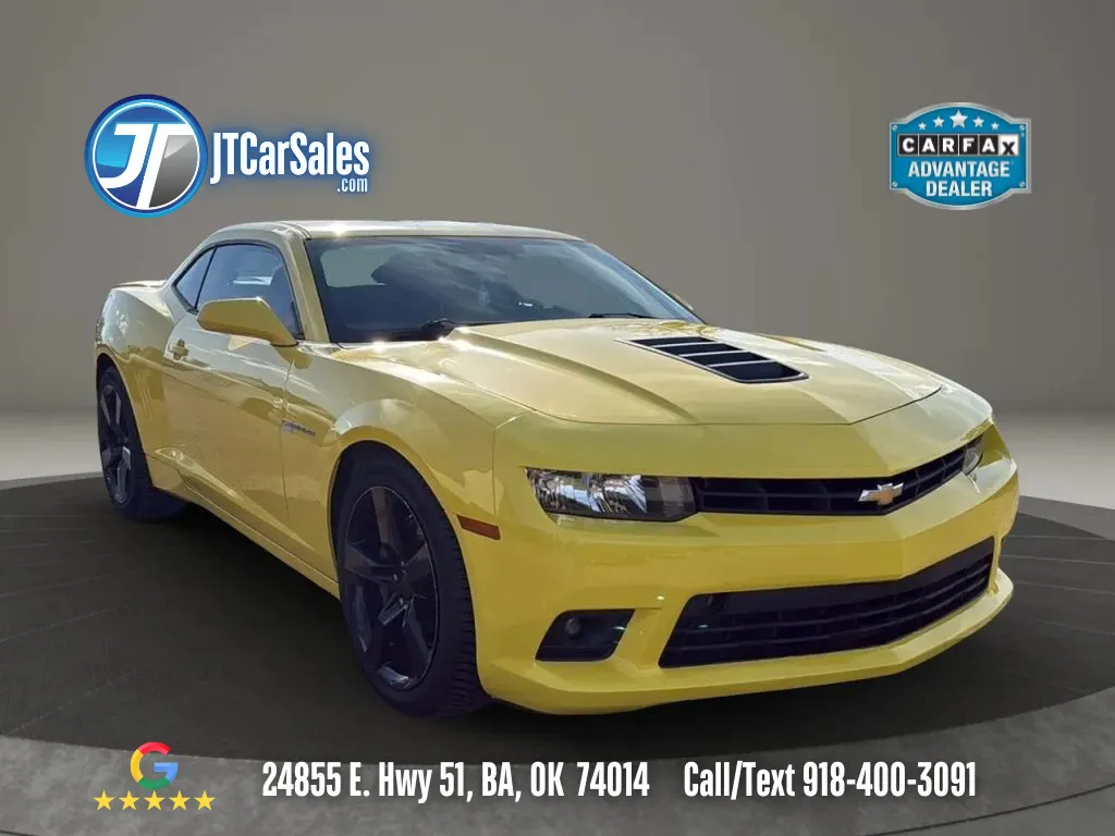 Yellow 2015 Chevrolet Camaro SS Coupe 2D for sale in Broken Arrow, OK