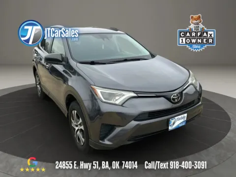 Red 2018 Toyota RAV4 LE Sport Utility 4D for sale in Broken Arrow, OK