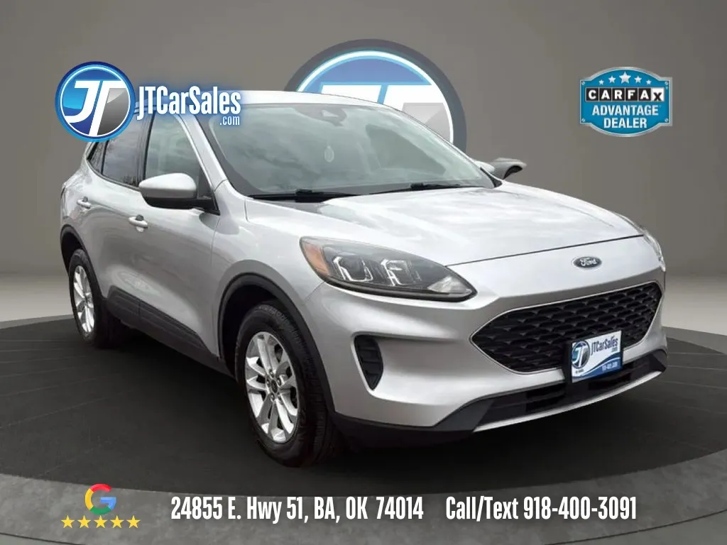 Silver 2020 Ford Escape SE Sport Utility 4D for sale in Broken Arrow, OK