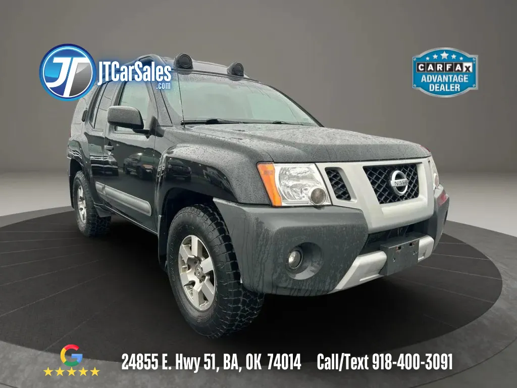 Black 2012 Nissan Xterra PRO-4X Sport Utility 4D for sale in Broken Arrow, OK