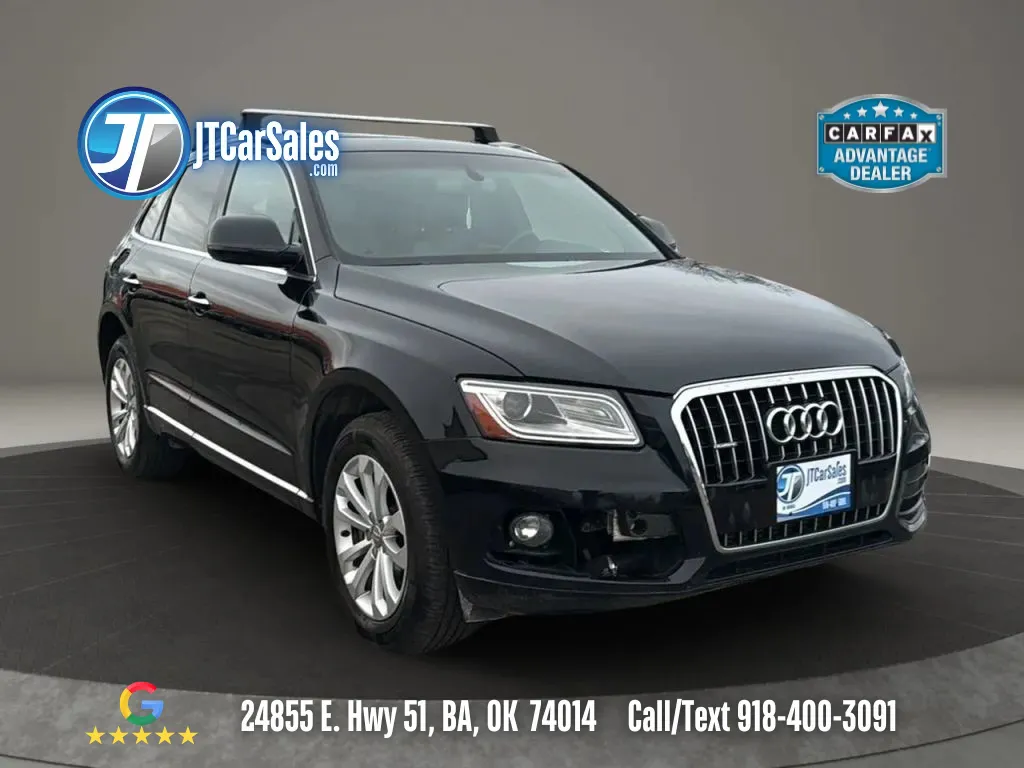 Black 2015 Audi Q5 2.0T Premium Sport Utility 4D for sale in Broken Arrow, OK