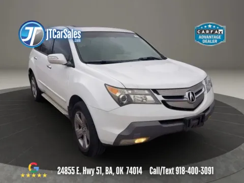 White 2007 Acura MDX Sport Utility 4D for sale in Broken Arrow, OK