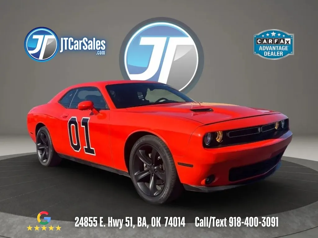 Orange 2017 Dodge Challenger R/T Coupe 2D for sale in Broken Arrow, OK