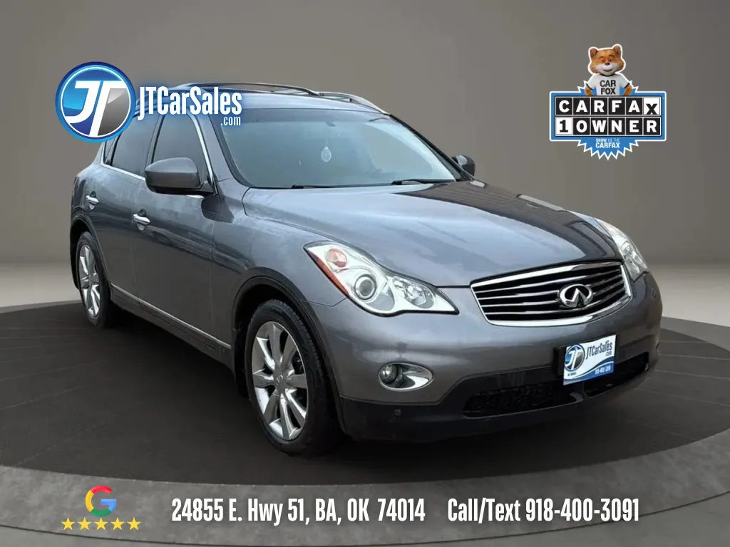 Gray 2012 INFINITI EX 35 Journey Sport Utility 4D for sale in Broken Arrow, OK