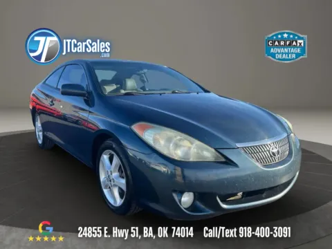 Blue 2004 Toyota Solara SLE Coupe 2D for sale in Broken Arrow, OK