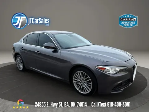 Gray 2017 Alfa Romeo Giulia Ti Sedan 4D for sale in Broken Arrow, OK