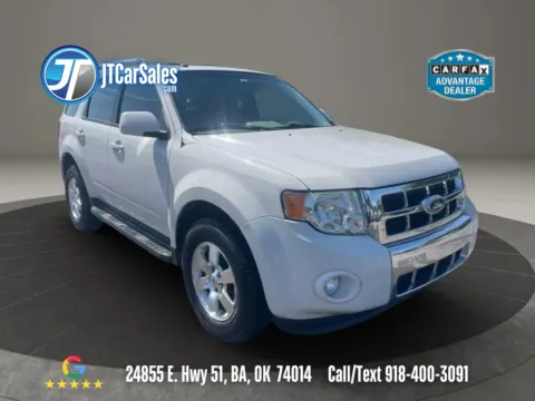 White 2012 Ford Escape Limited Sport Utility 4D for sale in Broken Arrow, OK