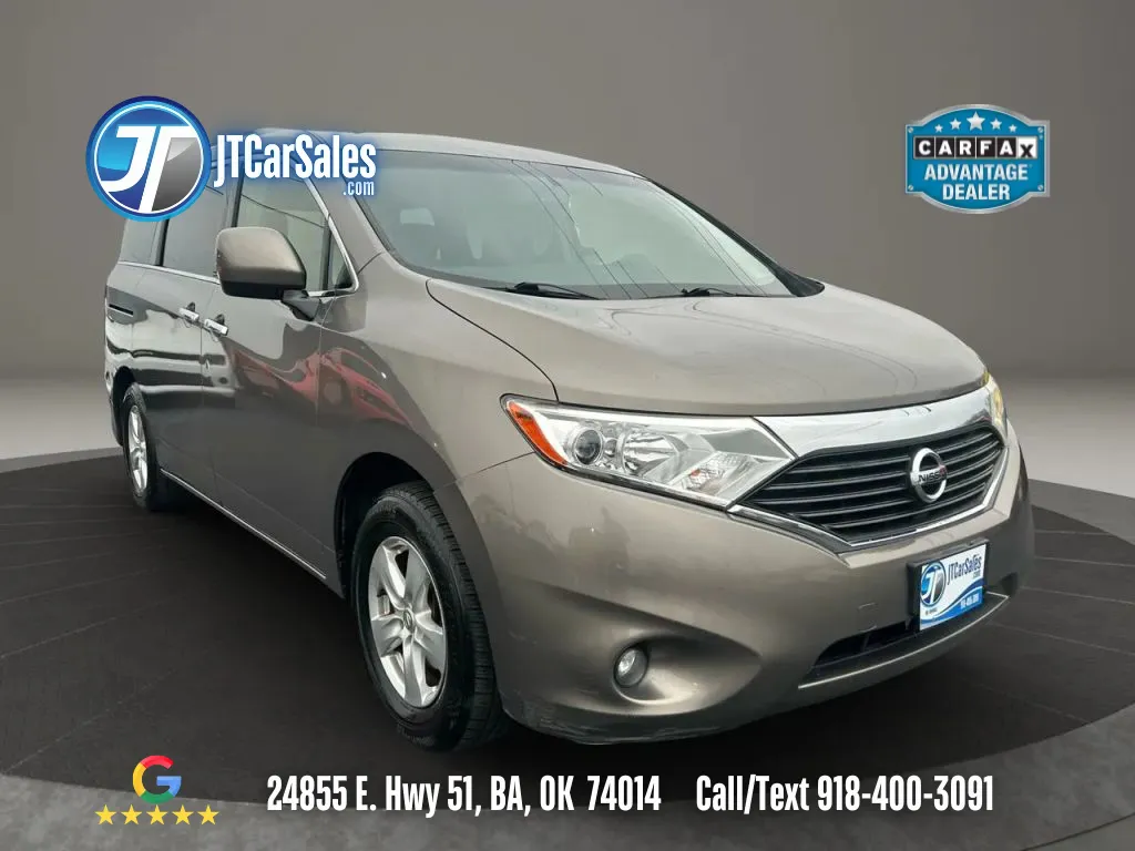 Gray 2017 Nissan Quest SV Minivan 4D for sale in Broken Arrow, OK