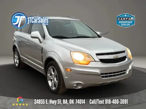 Silver 2014 Chevrolet Captiva Sport LT Sport Utility 4D for sale in Broken Arrow, OK