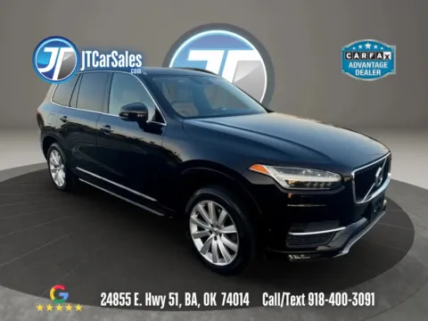 Black 2016 Volvo XC90 T6 Momentum Sport Utility 4D for sale in Broken Arrow, OK
