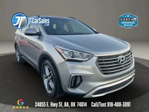 Gray 2017 Hyundai Santa Fe SE Ultimate Sport Utility 4D for sale in Broken Arrow, OK