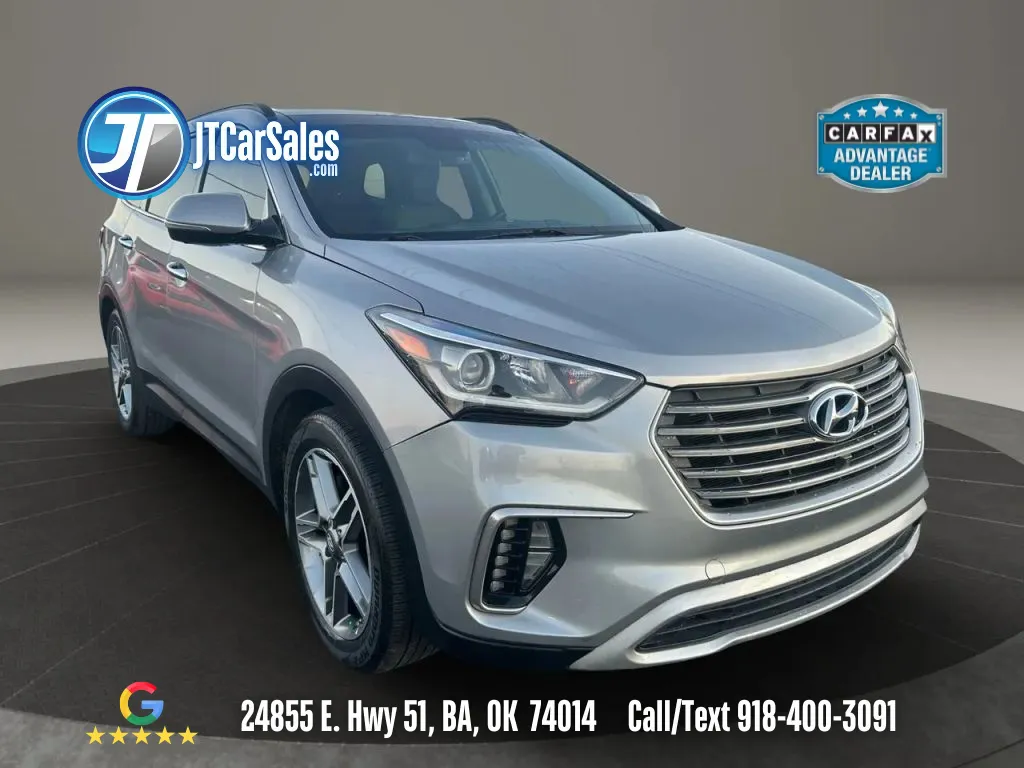 Gray 2017 Hyundai Santa Fe SE Ultimate Sport Utility 4D for sale in Broken Arrow, OK