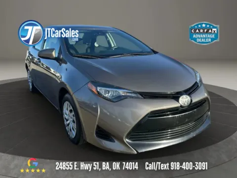 Gray 2018 Toyota Corolla LE Sedan 4D for sale in Broken Arrow, OK