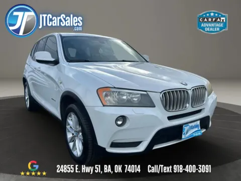 White 2014 BMW X3 xDrive28i Sport Utility 4D for sale in Broken Arrow, OK