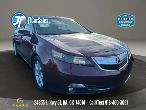 Red 2012 Acura TL Sedan 4D for sale in Broken Arrow, OK