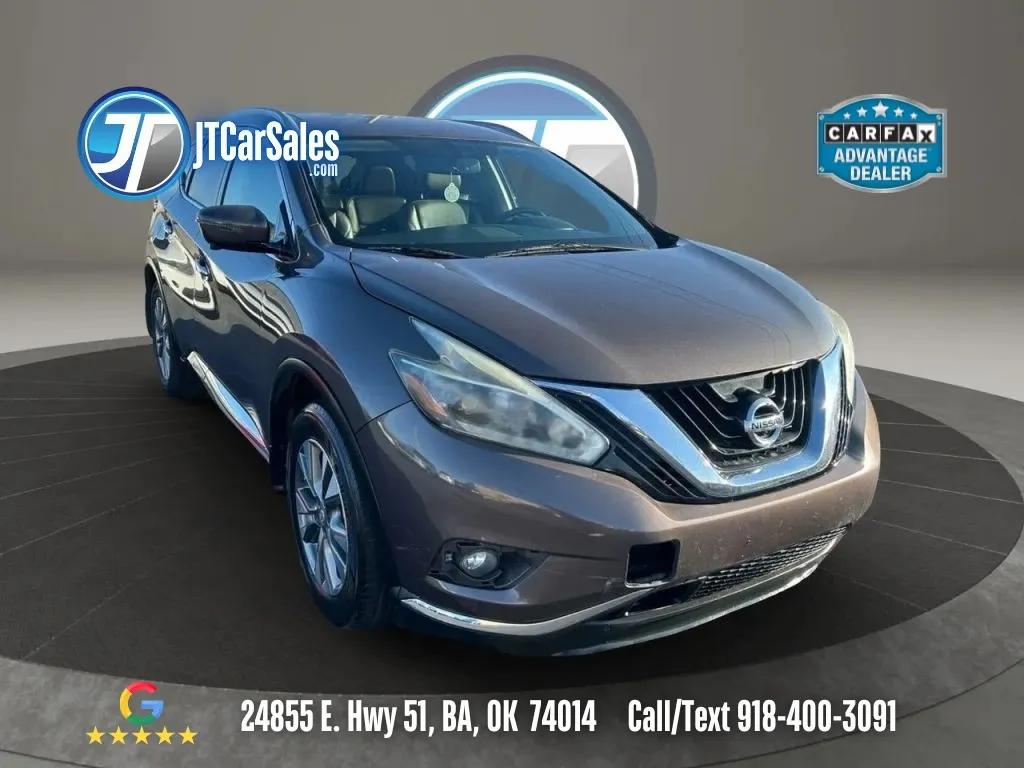 Brown 2018 Nissan Murano SL Sport Utility 4D for sale in Broken Arrow, OK