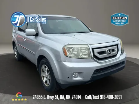 Silver 2010 Honda Pilot Touring Sport Utility 4D for sale in Broken Arrow, OK