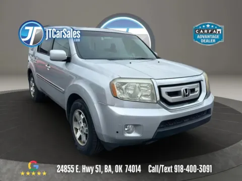 Silver 2010 Honda Pilot Touring Sport Utility 4D for sale in Broken Arrow, OK