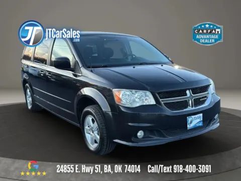 Black 2011 Dodge Grand Caravan Passenger Crew Minivan 4D for sale in Broken Arrow, OK
