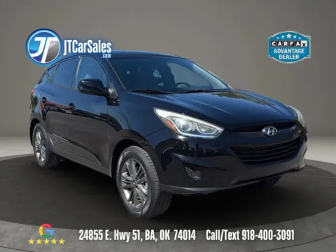 Black 2015 Hyundai Tucson GLS Sport Utility 4D for sale in Broken Arrow, OK