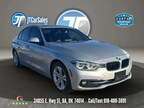 Silver 2016 BMW 3 Series 328i xDrive Sedan 4D for sale in Broken Arrow, OK